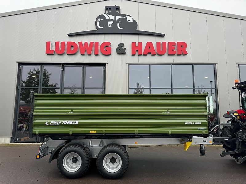 Fliegl TDK 80A-88 VR FOX Tandem-Dreiseitenkipper