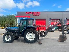 Ford 6640 SL / Kaivuulaite, 4 kauhaa