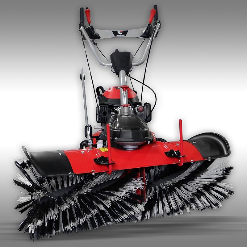 Jansen Kehrmaschine Jansen MKB-500E inkl. Schneeschild+Behälter+E-Starter