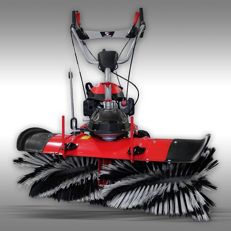 Jansen Kehrmaschine Jansen MKB-500E inkl. Schneeschild+Behälter+E-Starter