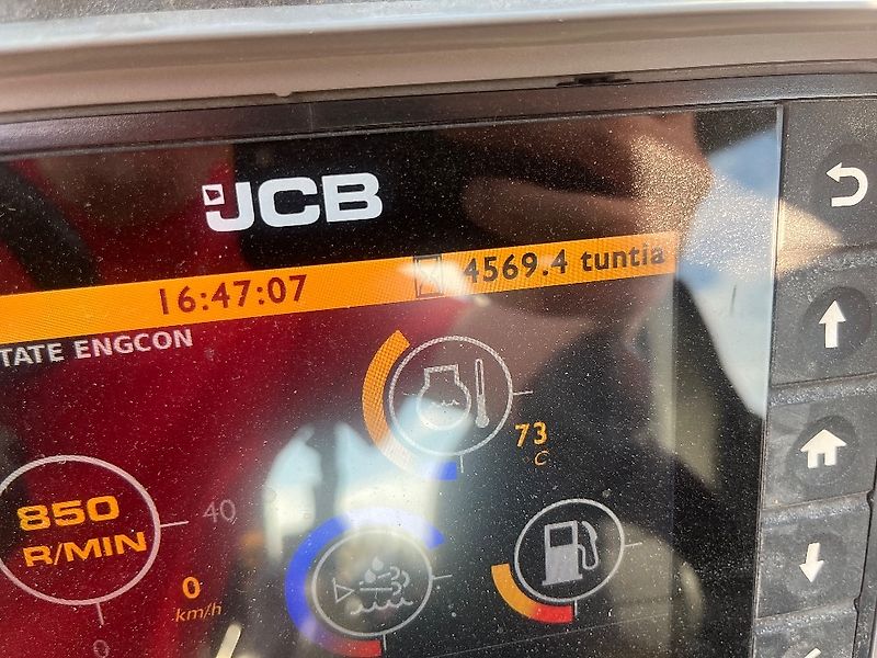 JCB 110 Hydradig / Engcon, 2 kauhaa,