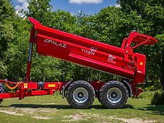 PALAZ TITAN 20 / Halfpipe Earth Moving Trailer