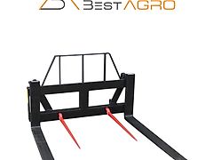 Bestagro Palettengabel für Frontlader Tragfähigkeit 1600kg Mit dem Rahmen Beste Qualität !!!