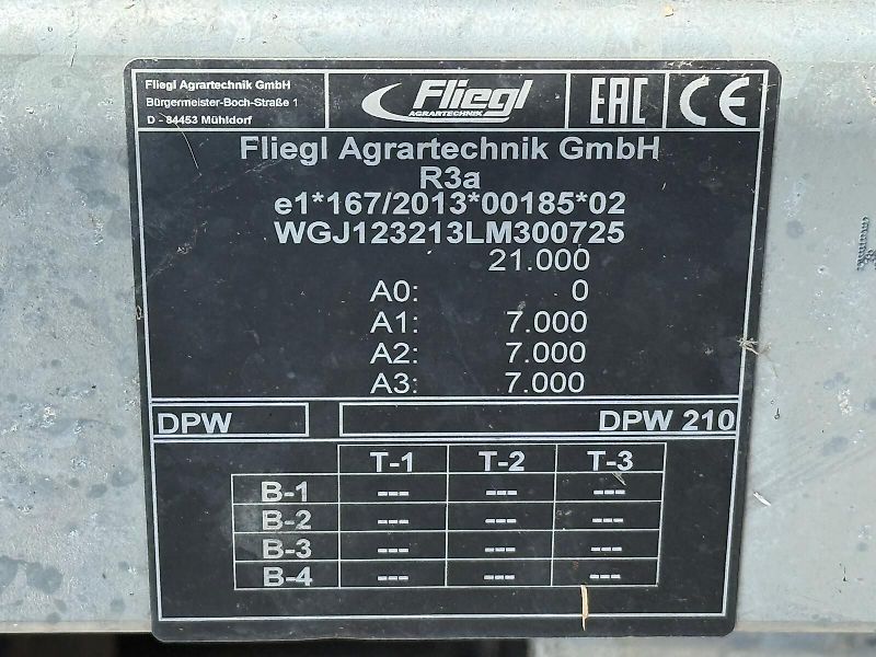 Fliegl DPW 210 Ballentransporter