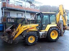 Massey Ferguson MF Baggerlader MF 860 B mit Zubehör 1 Hand 7950 St