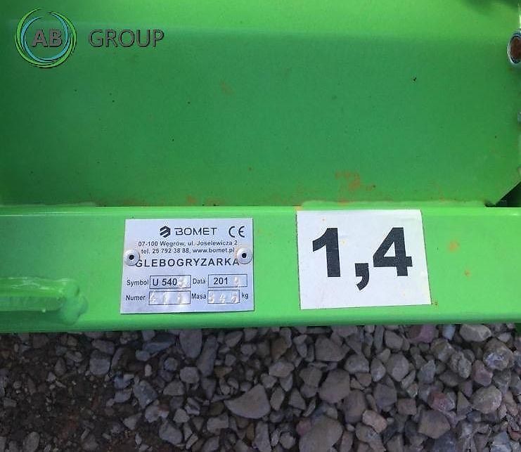 Bomet glebogryzarka Virgo U540/3, 1,4 m