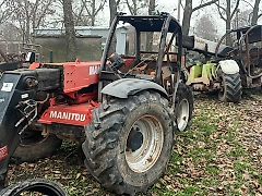 Manitou 627 zwolnica zwrotnica ramie teleskop karetka felgi części (Części zamienne)