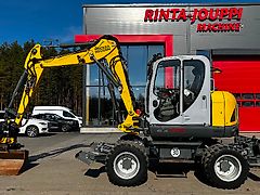 Wacker Neuson EW 100 / kärryt, pyörittäjä, hyvät varusteet!