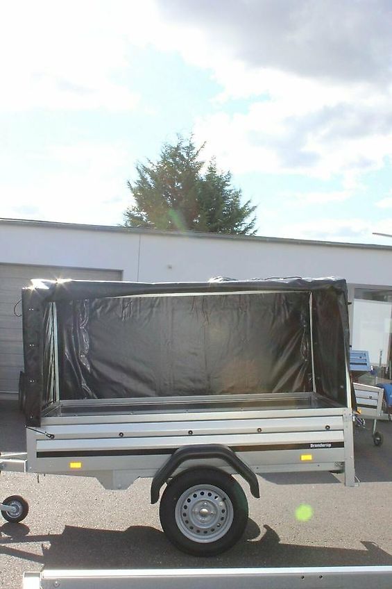 Brenderup 1205 SUB 750 Kippi inkl. Plane black Spriegel Stützrad