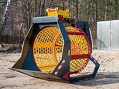 Moderntech Rotary drum screen / Siebtrommel / Tamis rotatif / Przesiewacz bębnowy PSB-250