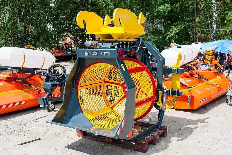 Moderntech Rotary drum screen / Siebtrommel / Tamis rotatif / Przesiewacz bębnowy PSB-250