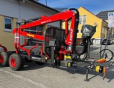 Krpan Rückewagen GP8DF mit Kran 7,6 K 7,60m Krpan Rückewagen GP8DF mit Kran 7,6 K 7,60m