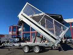 Brenderup Dreiseitenkipper Kipper 3500kg elektr. Pumpe Laubgitter