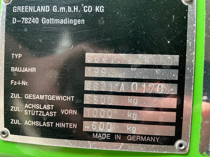 Deutz-Fahr K 7.32 Ladewagen super Zustand