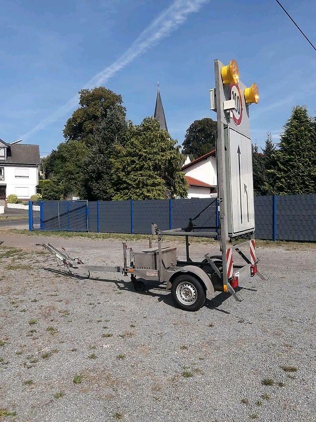 Nissen Verkehrsleittafel Verkehrssicherungsabhänger Horizont