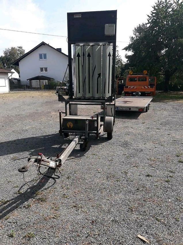 Nissen Verkehrsleittafel Verkehrssicherungsabhänger Horizont