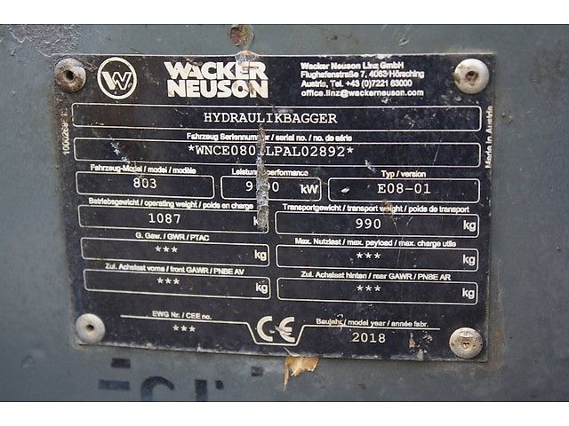 Neuson 803