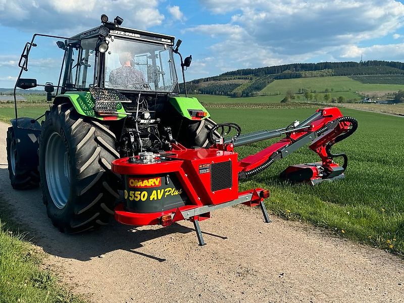 Omarv Böschungsmulcher Mulcher Auslegemulcher Auslegemäher D 550