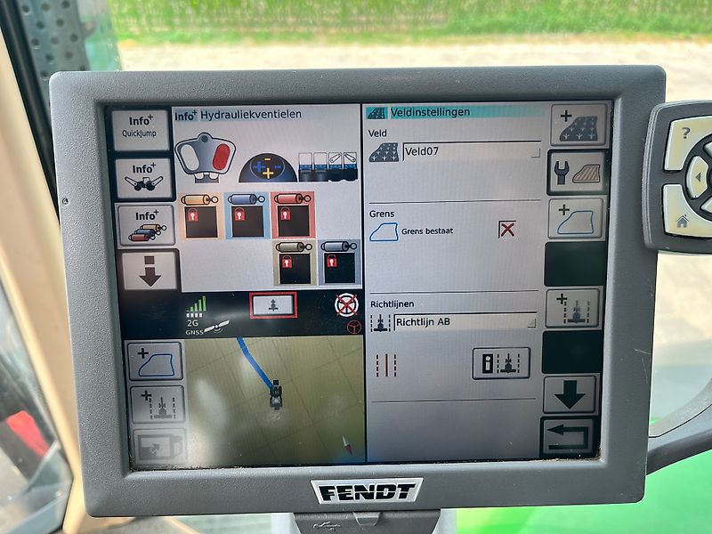 Fendt 720 Profi Plus GPS, Front PTO, MICHELIN 900 MACH X BIB.