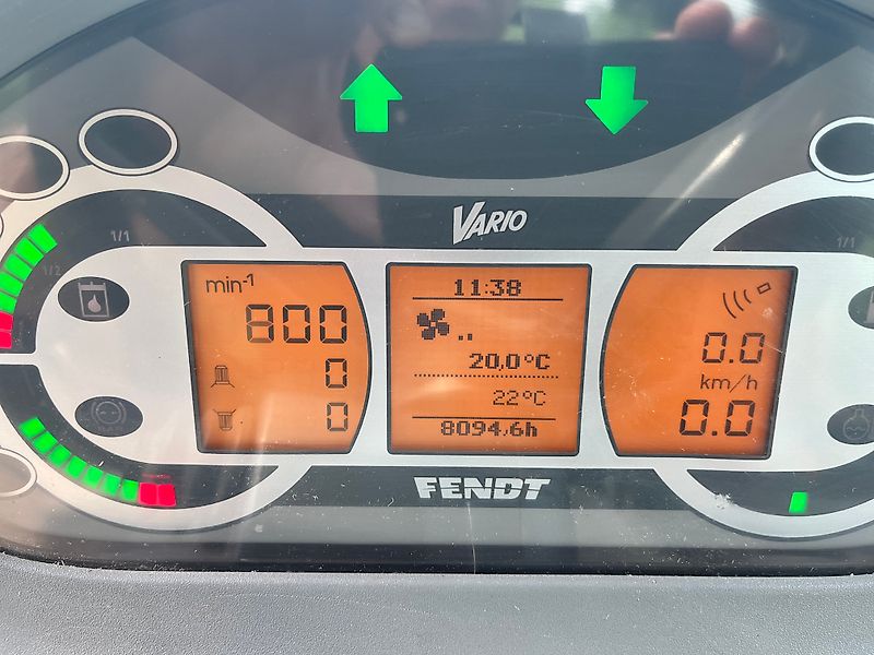 Fendt 720 Profi Plus GPS, Front PTO, MICHELIN 900 MACH X BIB.