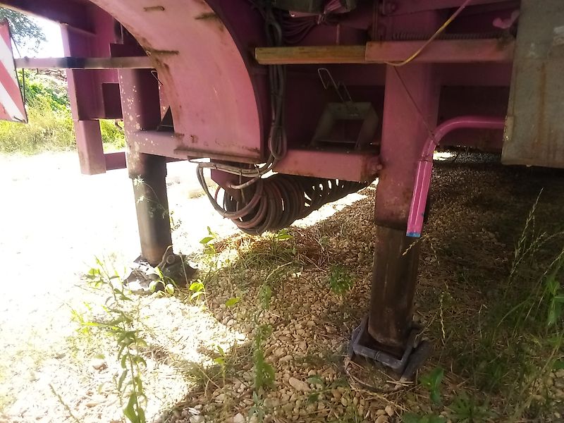 Broshuis Semi-Tieflader Teleskop mit Rampen, TÜV neu