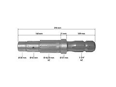 Ford Zapfwelle FORD Z6 1`3/4 83957545 Z6