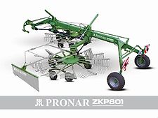 Pronar ZKP 801 8m Seitenschwader Doppelschwader