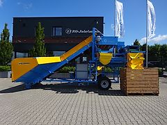 EURO-Jabelmann Sturzbunker V 45120, Spiralenterder, Siebband, Kistenfüller, NEU