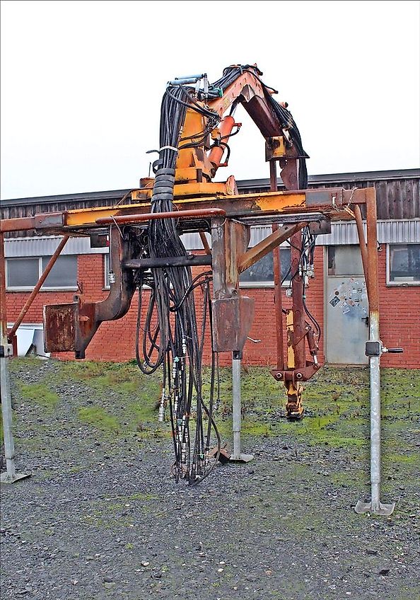 mulag Gebr. MULAG Heckmähausleger mit Anbaukonsole