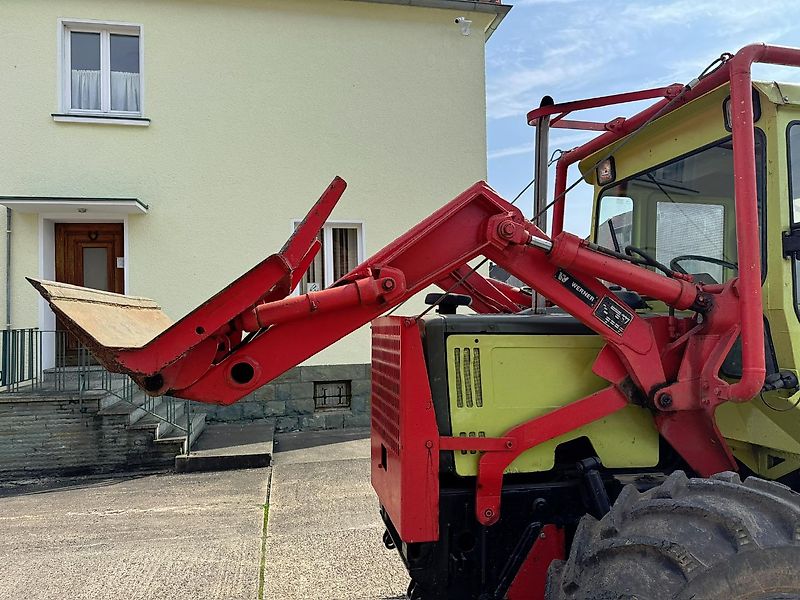 Mercedes-Benz MB Trac 800 mit Werner Forstausstattung, BJ 1991, Selbstbau-HH, Funkfernbedienung, Seile neuwertig, alle Kupplungen 400 Stunden, technisch guter Zustand