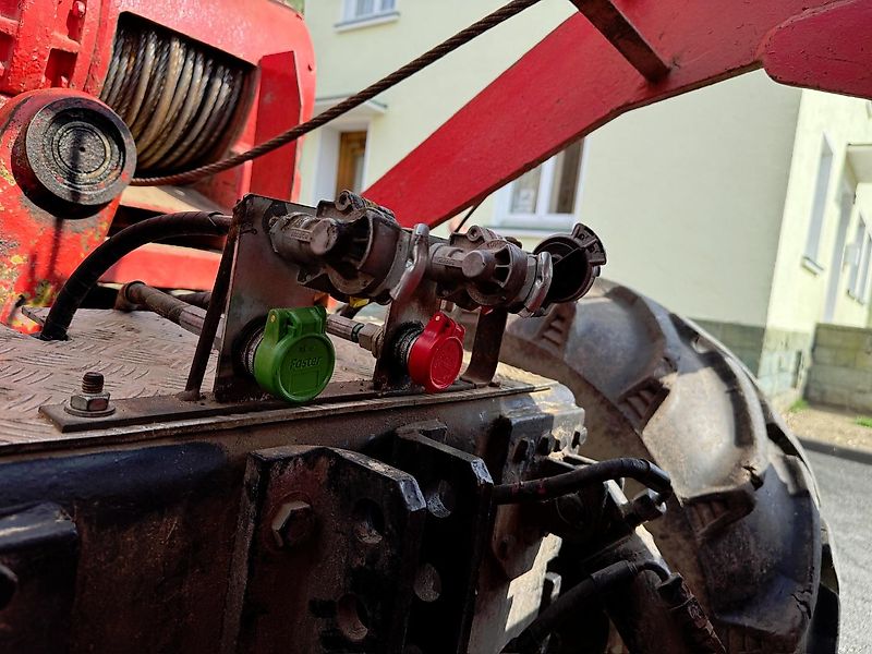 Mercedes-Benz MB Trac 800 mit Werner Forstausstattung, BJ 1991, Selbstbau-HH, Funkfernbedienung, Seile neuwertig, alle Kupplungen 400 Stunden, technisch guter Zustand