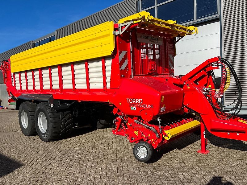 Pöttinger Torro 7010 D Combiline met dwarsafvoerband