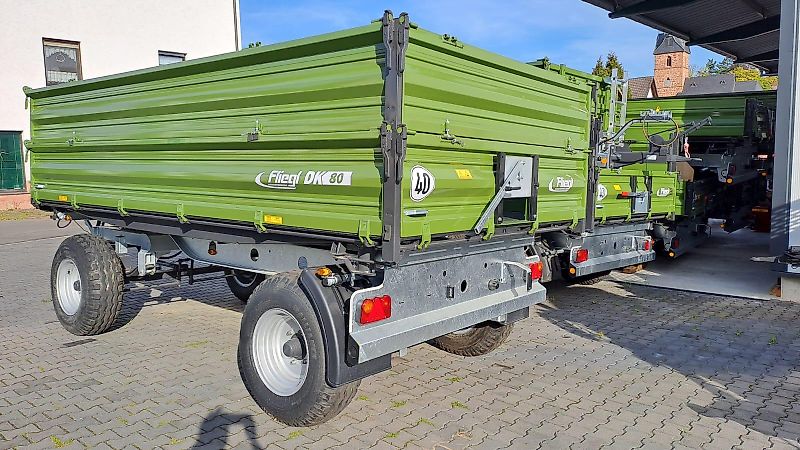 Fliegl DK 80 Fox Zweiachs Dreiseitenkipper