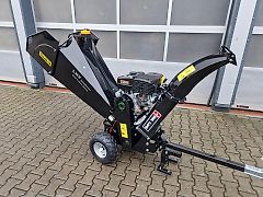 LMV Holzhäcksler GS15E, Benzinmotor, Schredder, Elektrostart