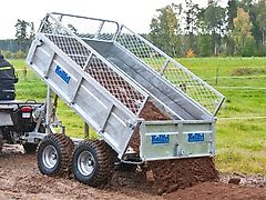 MD Kellfri Anhänger für Quad/klein Schlepper Heckkipper 1,5T