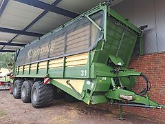 Krone TX 560 D / Abdecknetz / BPW Achsen + Hydr. Fahrwerk / Dosierwalzen / Knickdeichsel / EZ.: 17.03.20 /