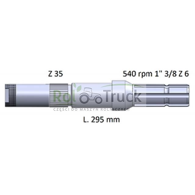 Renault Zapfwelle RENAULT RVI L-295mm Q35 7700014299