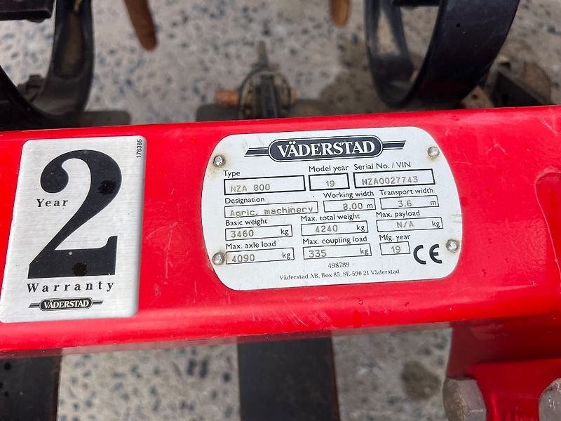 Väderstad NZA 800