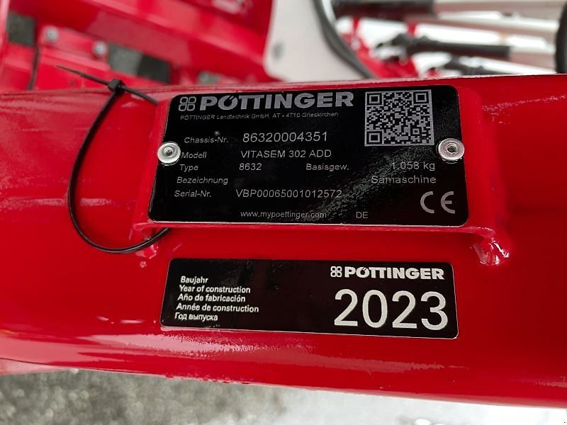 Pöttinger VITASEM 302 ADD 20R ELEKTRISCH