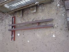 Welger AP12 Klemmleiste Förderkanal