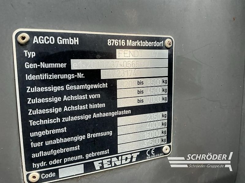 Fendt 310 VARIO S4 POWER