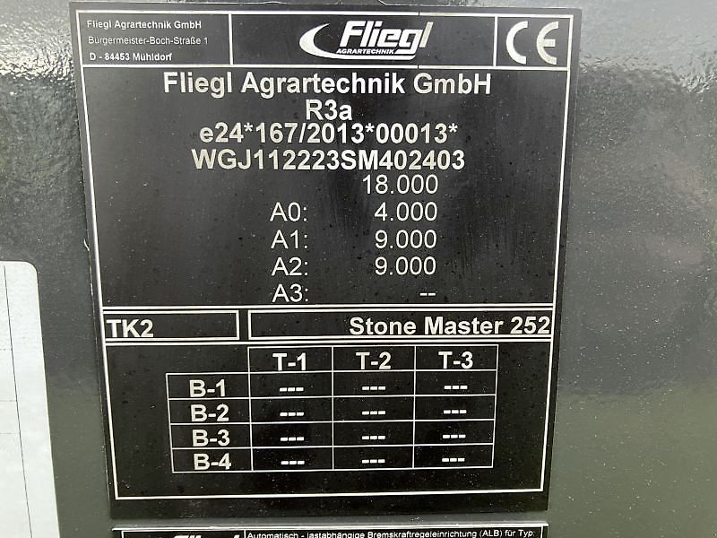 Fliegl STONE MASTER 252 PROFI TANDEM