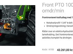 Fendt FRONT PTO 600 VARIO