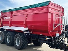 Kobzarenko Muldenkipper TSP-39 *Neu* mit Lenkachsen, 25,5 m³, 35,5 m³ mit Aufsatzbordwände