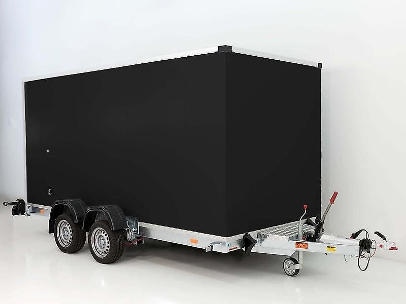 vezeko Koffer-Absenkanhänger 177x395cm Höhe:190cm 3,5t|schwarz