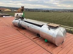 Aprovis Abgaswärmetauscher AWT L-28-300/2400-1H für JE 312 Biogas