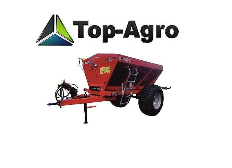 POMOT Grossflächenstreuer 7 Tonnen Einfachkette bzw Doppelkette UPR7