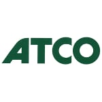 Valmistajan logo Atco